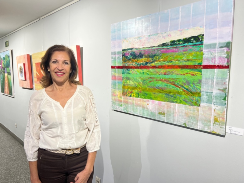 "Inflexión" exposición pictórica de Ana Feu en la sede de Canal Sur Radio en Sevilla hasta el domingo 19