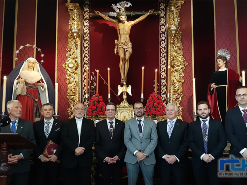 Antonio Pedrosa compartió vivencias y sentimientos en su pregón de la Semana Santa de la Hermandad del Cristo de las Misericordias 