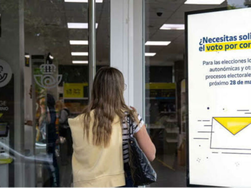 Ampliado el plazo para depositar el voto por correo hasta el jueves 25 de mayo