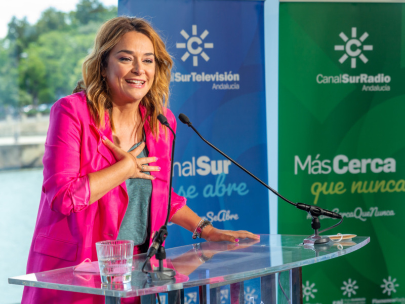 Toñi Moreno se pone al frente de "Hoy en día" en la nueva apuesta por las mañanas de Canal Sur Televisión