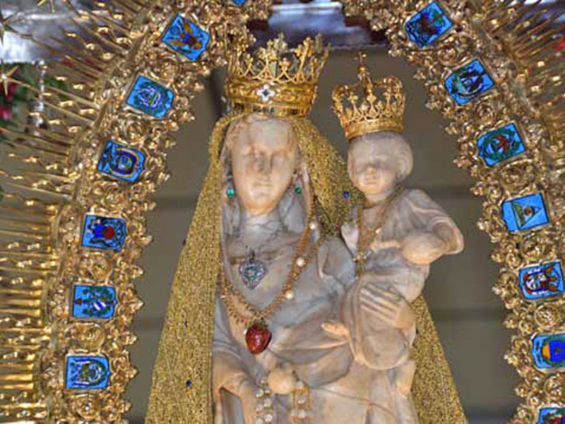 La Virgen de los Milagros de La Rábida protagoniza la Santa Misa de Canal Sur