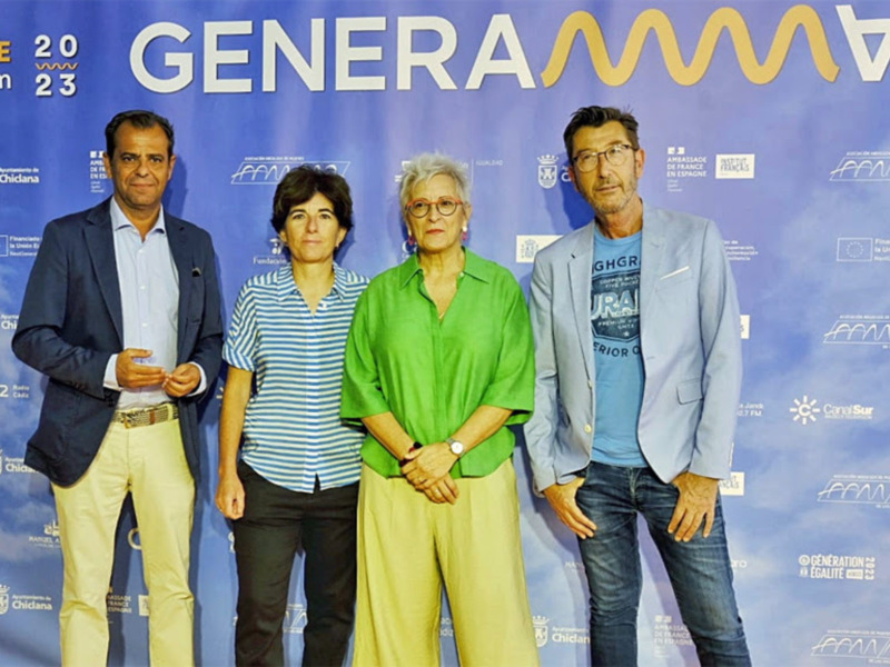 Canal Sur apoya el cine hecho por mujeres en la inauguración de "Generamma" en Chiclana