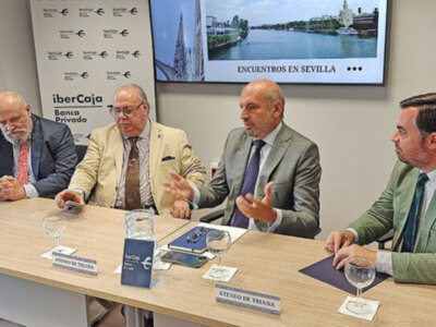 Ibercaja apuesta por la cultura de la mano del Ateneo de Triana con la celebración de las conferencias “encuentro en Sevilla”