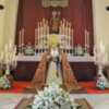 Entrega de Fajín Honorario a Nuestra Señora de los Dolores de la Hermandad de San José Obrero de Sevilla
