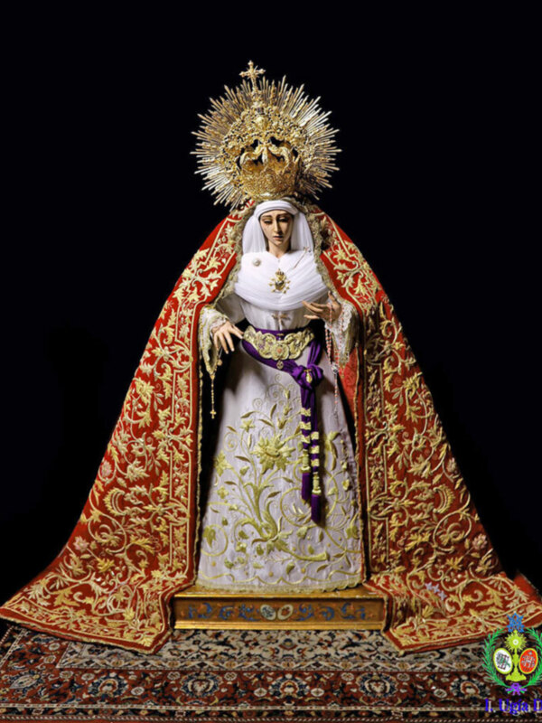 Entrega de Fajín Honorario a Nuestra Señora de los Dolores de la Hermandad de San José Obrero de Sevilla