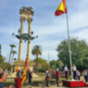 La sociedad militar, civil y política sevillana, rendirán homenaje al Almirante Cristóbal Colón.