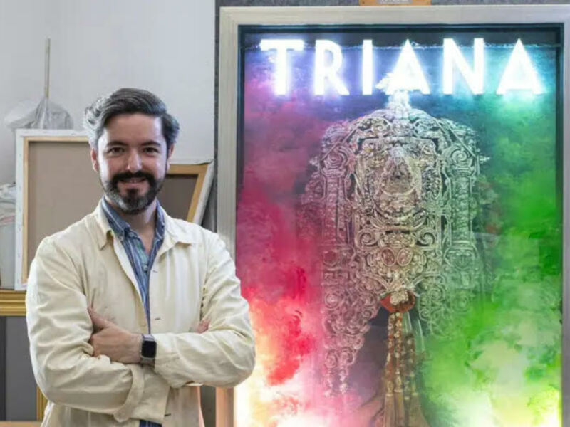 Manuel Mena pintará la portada de El Llamador 2024(ABC)