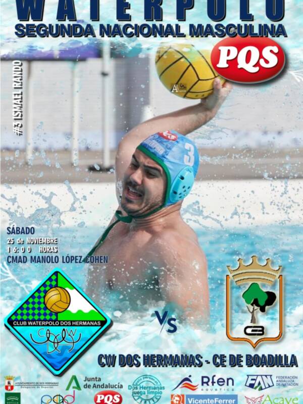 Punto de inflexión para el Club Waterpolo Dos Hermanas PQS en Segunda Nacional masculina