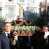 Este año partió en la procesión de la Espada, la Virgen de las Batallas y las Tablas Alfonsíes sobre unas andas