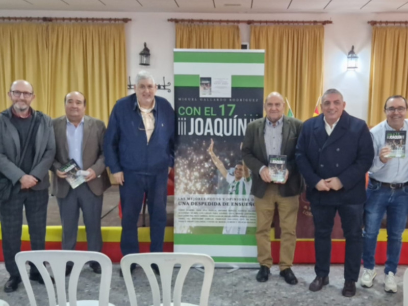  Gran éxito en la presentación en Lora del Río “Con el 17…¡¡¡Joaquín!!!”