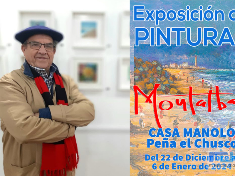 Últimos días para poder visitar las nuevas pinturas de Diego Montalbán en El Chusco-Casa Manolo