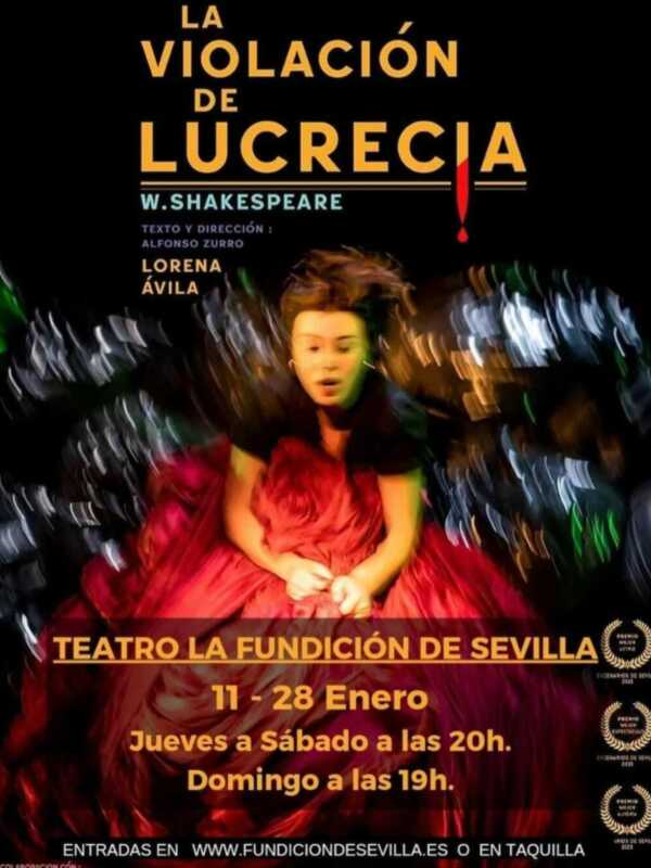 Vuelve la obra “La violación de Lucrecia” tras su gran acogida