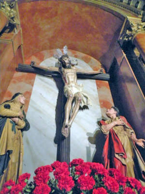 Triduo en  honor y gloria al Stmo. Cristo del Buen Fin por el grupo de Files en Alcalá del  Río