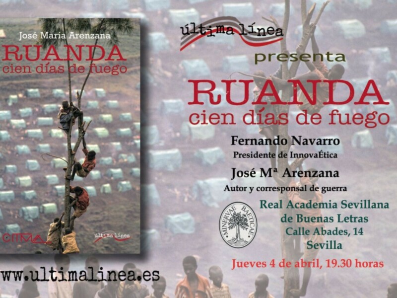 Convocan para este jueves 4 la presentación de un libro sobre el inicio de la hecatombe ruandesa, madrugada del 6 al 7 de abril de 1994