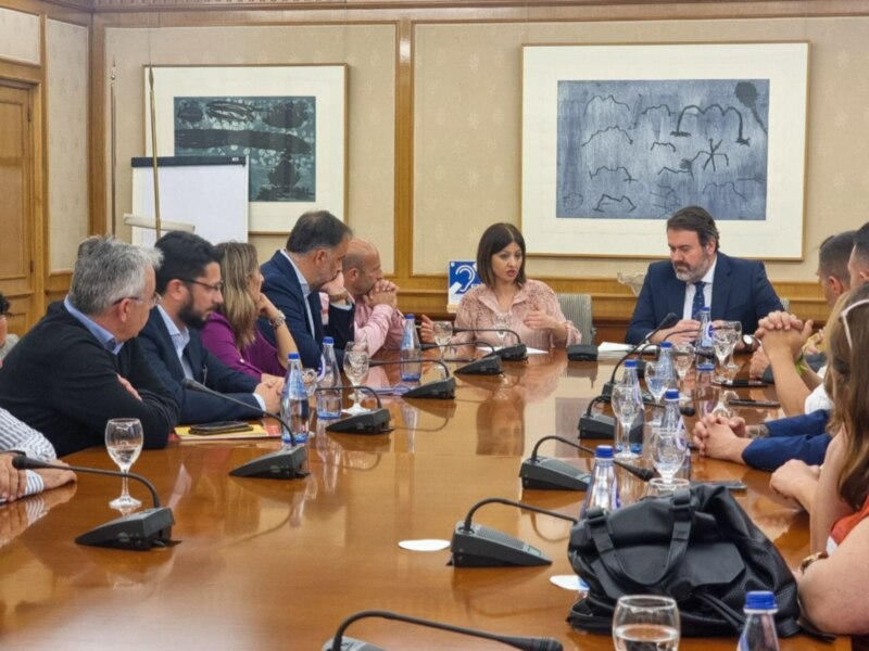 Alcaldes/a de IU Cádiz trasladan a Sira Rego una batería de medidas para la mejora de los municipios