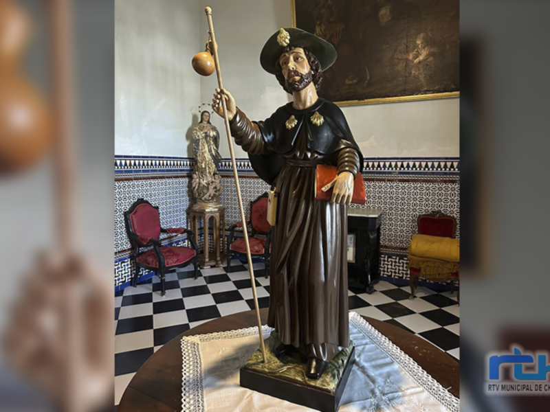El 13 de mayo tendrá lugar la bendición de la imagen del Apóstol Santiago del Santuario