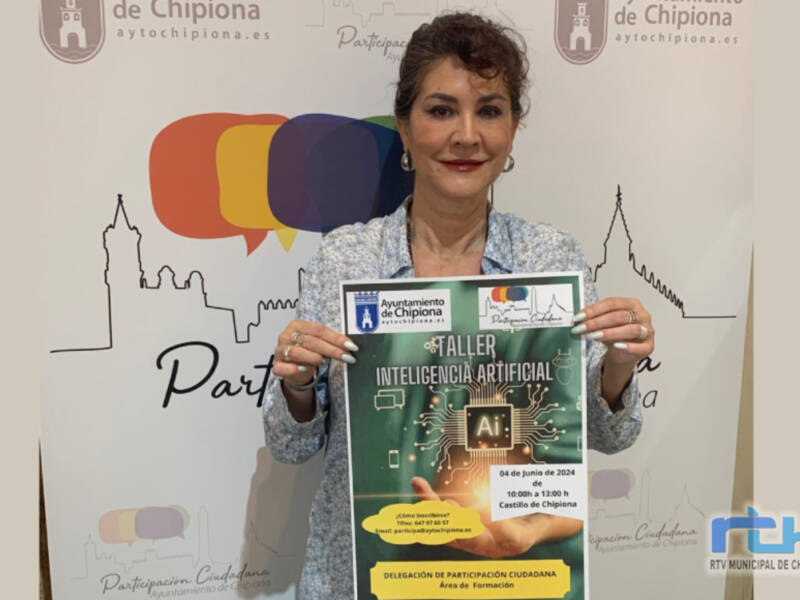 Isabel María Fernández informa de la puesta en marcha de un taller sobre Inteligencia Artificial