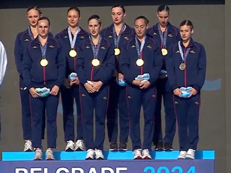 Alisa Ozhogina y Marina García Polo, campeonas de Europa
