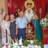 La Santisima Virgen de la Fe y entrega, quedo expuesta a la veneración de todos sus fieles y devotos en Sevilla 