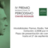Premio Internacional de Periodismo ‘Manuel Chaves Nogales’· Bases de la 4ª edición