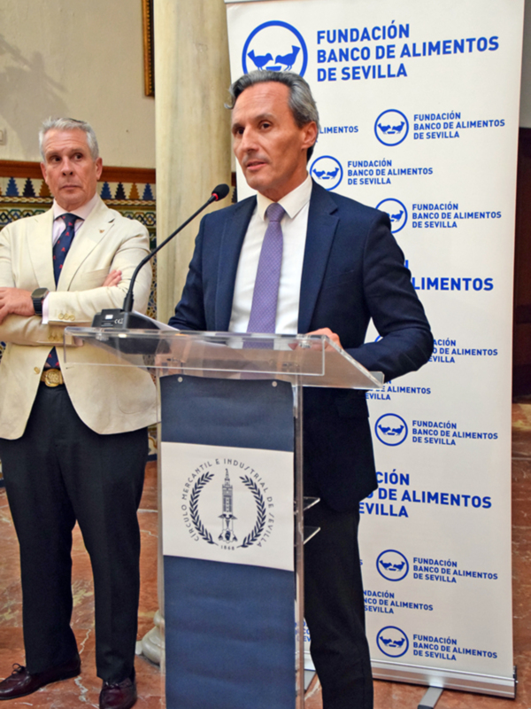  El Banco de Alimentos de Sevilla  inaugura  su II exposición solidaria