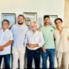 Inaugurada en el Castillo una exposición con obras de Christian Castro, Diego Montalbán, Paco Luque y María Villanueva