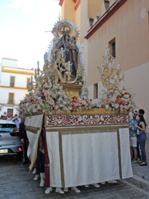 Procesión de la Virgen del Carmen de Santa Ana de Sevilla