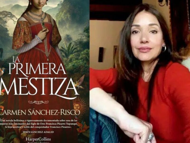 La escritora extremeña Carmen Sánchez-Risco firma este viernes en Librería Central su libro ‘La Primera Mestiza’