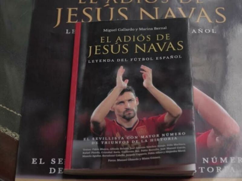 El libro de Jesús Navas en el Desmarque de Telecinco