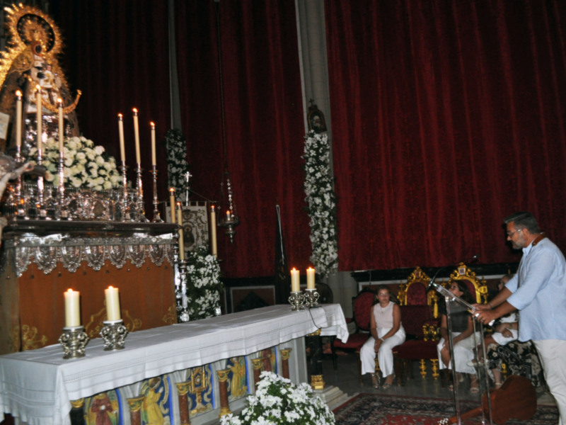 Felices momentos vividos ante la Virgen de Regla en “Diálogos con María”