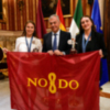 Doble recepción institucional en el ayuntamiento sevillano a las medallistas olímpicas del C.N. Sincro Sevilla
