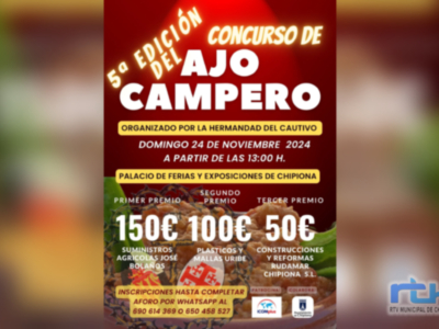 La Hermandad del Cautivo organiza la quinta edición del Concurso de Ajo Campero para el próximo 24 de noviembre 