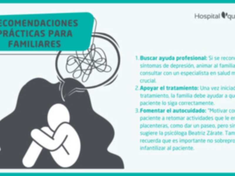  "La depresión no es simplemente una fase de tristeza, sino una enfermedad que requiere un diagnóstico profesional y un tratamiento adecuado"