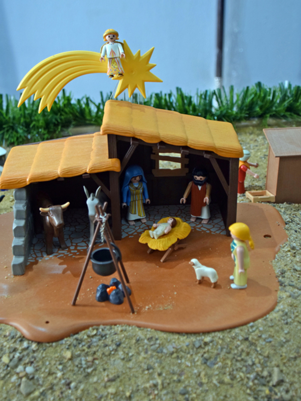 Egipto, Roma y el nacimiento de Jesús: el Belén de Playmobil de Alcalá del Río sorprende con su creatividad