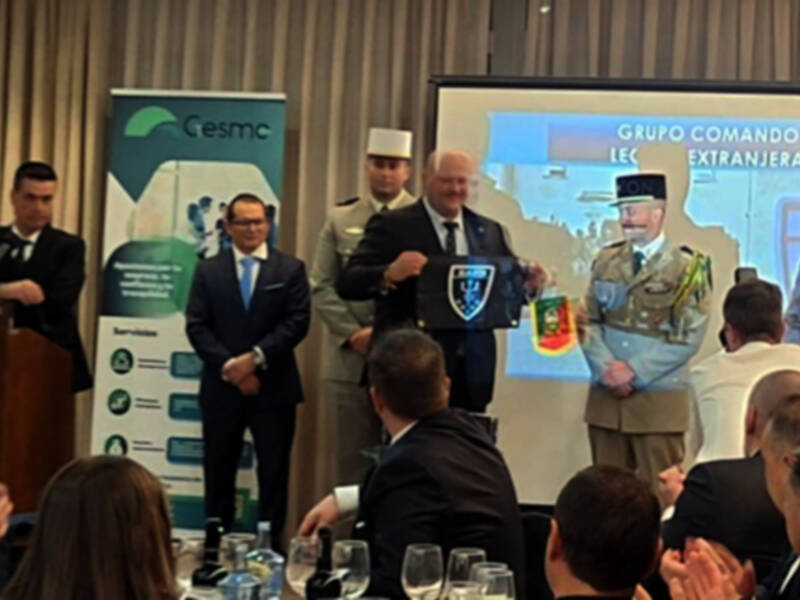 Los Reales Tercios de España destacan en la Cena de Gala Policial 2024 en Asturias
