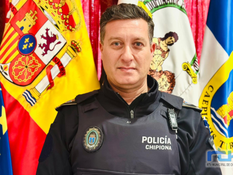 Firmado el decreto que nombra a Carlos Moisés Martínez Vidal Jefe Accidental de la Policía Local de Chipiona 
