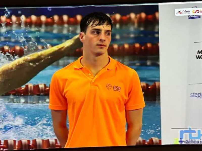 El nadador chipionero Antonio Luis López tercero en el campeonato de España sub 20