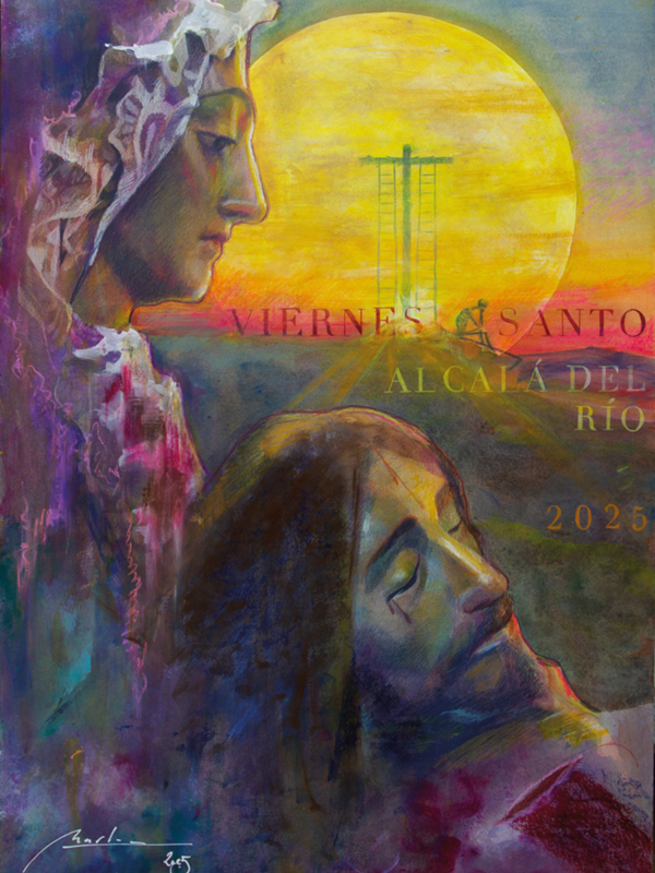 Una imagen de fuerza y ​​simbolismo para anunciar el Viernes Santo soleano de Alcalá del Río 