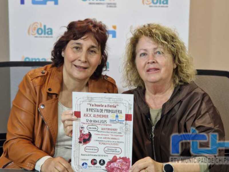 Alzheimer destinará los beneficios de su Fiesta de la Primavera a crear un huerto terapéutico y un espacio para terapias al aire libre    