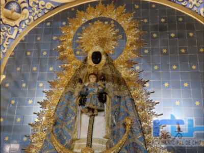La Virgen de Regla del Pinar ya se encuentra en el Humilladero para una romería histórica por la unión con la asturiana de ‘La Regalina’