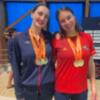 Marina García Polo y Alisa Ozhogina hacen historia con España en el Europeo de Funchal