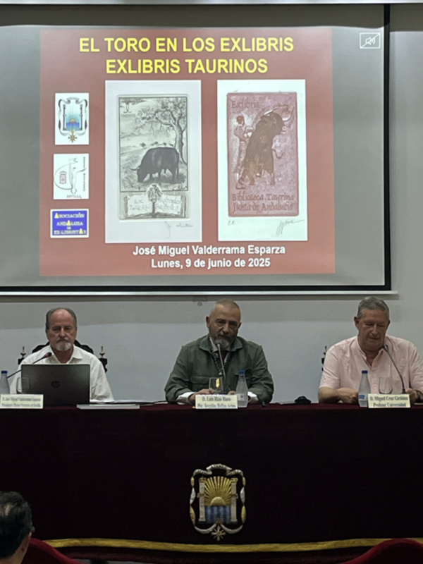 Exlibris y tauromaquia,un viaje gráfico y simbólico desde la mitología al arte moderno