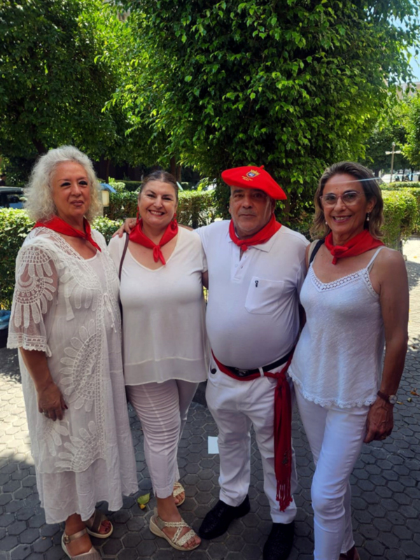 Con el corazón en Navarra, Nervión vive su propio San Fermín