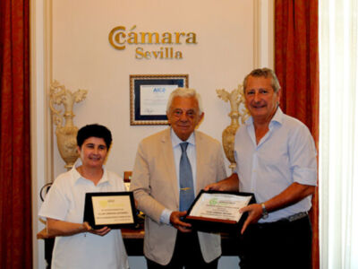  Éxito solidario, El Club Cámara dona 10.000 € a la AECC y la Fundación DePaul de Sevilla 