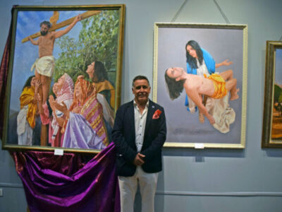  La pintura de Laudelino Díaz Pino vuelve a Sevilla como canto visual a su historia y luz