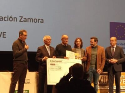 Carlos Funcia ganador del concurso "Para que no se olvide mi pueblo"