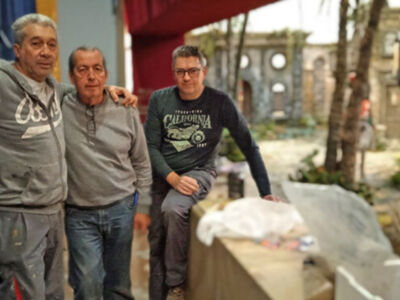 La calle Sierpes de Sevilla acoge un Belén de referencia con la nueva propuesta artística de Silvio Torilo