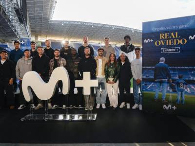 Movistar Plus+ presenta 'Informe Plus+ | Orgullo, valor y garra. Cien años del Real Oviedo' junto a las leyendas del club