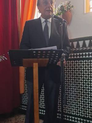 La Barzola reafirma su identidad cultural con el emotivo pregón cofrade, Antonio Francisco Bellido 