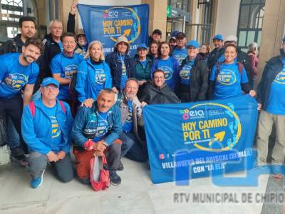 La agrupación ‘Hoy Camino por Ti’ organiza una ruta Vía Franciscana Chipiona-Sanlúcar para dar visibilidad a la lucha contra la ELA